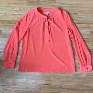 3/$15 *has stains* Banana Republic silk long sle…